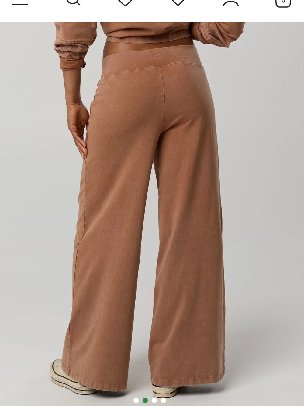 OFFLINE By Aerie OG Cotton Super Wide Leg Pant - Picture 3 of 7
